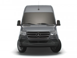 mercedes benz sprinter l3h2 rwd uk-spec 2020 3D Model