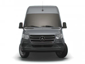 mercedes benz sprinter l3h2 rwd uk-spec 2020 3D Model