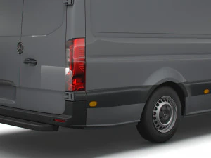 mercedes benz sprinter l3h2 rwd uk-spec 2020 3D Model