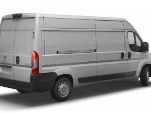 peugeot boxer l3h2 professional uk-spec 2020 3Dモデル