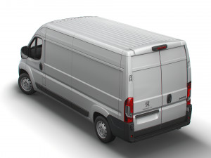 peugeot boxer l3h2 professional uk-spec 2020 3Dモデル