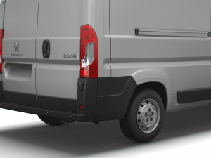 peugeot boxer l3h2 professional uk-spec 2020 3Dモデル