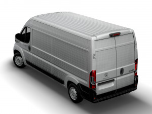 peugeot boxer l3h2 professional uk-spec 2020 3Dモデル