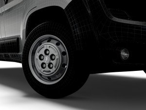peugeot boxer l3h2 professional uk-spec 2020 3Dモデル