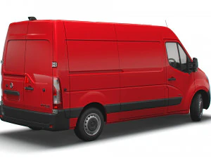 vauxhall movano 3300 l2h2 uk-spec 2020 3D Model