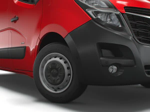 vauxhall movano 3300 l2h2 uk-spec 2020 3D Model