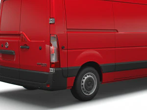 vauxhall movano 3300 l2h2 uk-spec 2020 3D Model