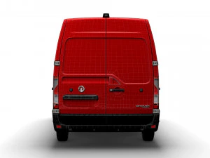 vauxhall movano 3300 l2h2 uk-spec 2020 3D Model