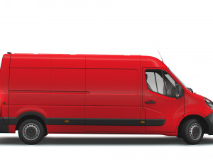 vauxhall movano 3500 l3h2 uk-spec 2020 Modèle 3D