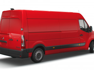 vauxhall movano 3500 l3h2 uk-spec 2020 Modèle 3D