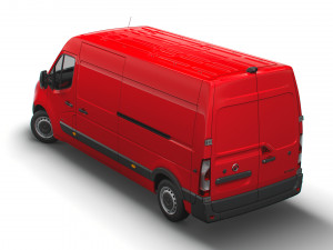 vauxhall movano 3500 l3h2 uk-spec 2020 Modèle 3D