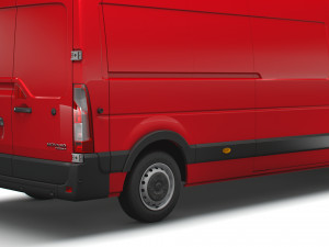 vauxhall movano 3500 l3h2 uk-spec 2020 Modèle 3D