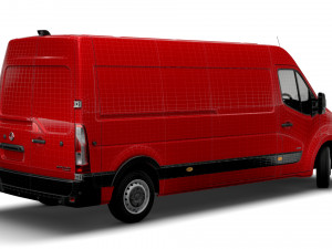 vauxhall movano 3500 l3h2 uk-spec 2020 Modèle 3D