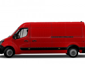 vauxhall movano 3500 l3h2 uk-spec 2020 Modèle 3D