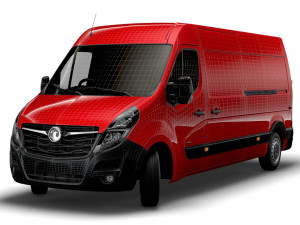 vauxhall movano 3500 l3h2 uk-spec 2020 Modèle 3D