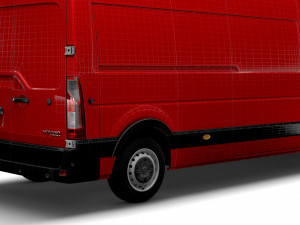 vauxhall movano 3500 l3h2 uk-spec 2020 Modèle 3D