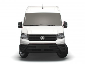 volkswagen crafter mwb startline uk-spec 2020 Model 3D