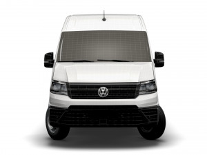 volkswagen crafter mwb startline uk-spec 2020 Model 3D