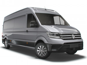 volkswagen crafter lwb startline uk-spec 2020 3D Model