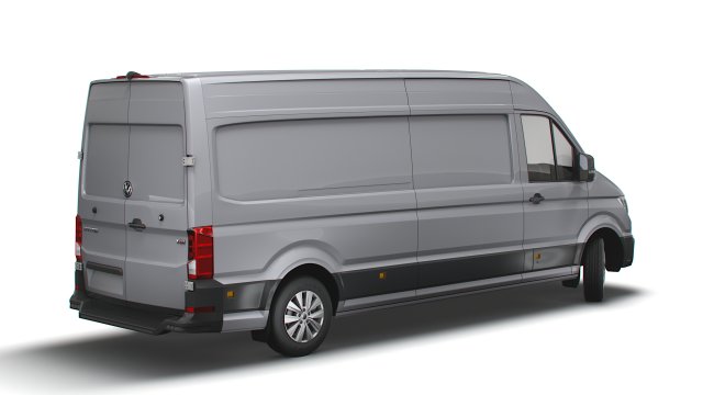volkswagen crafter lwb trendline uk-spec 2020 Modello 3D .c4d .max .obj .3ds .fbx .stl .blend 