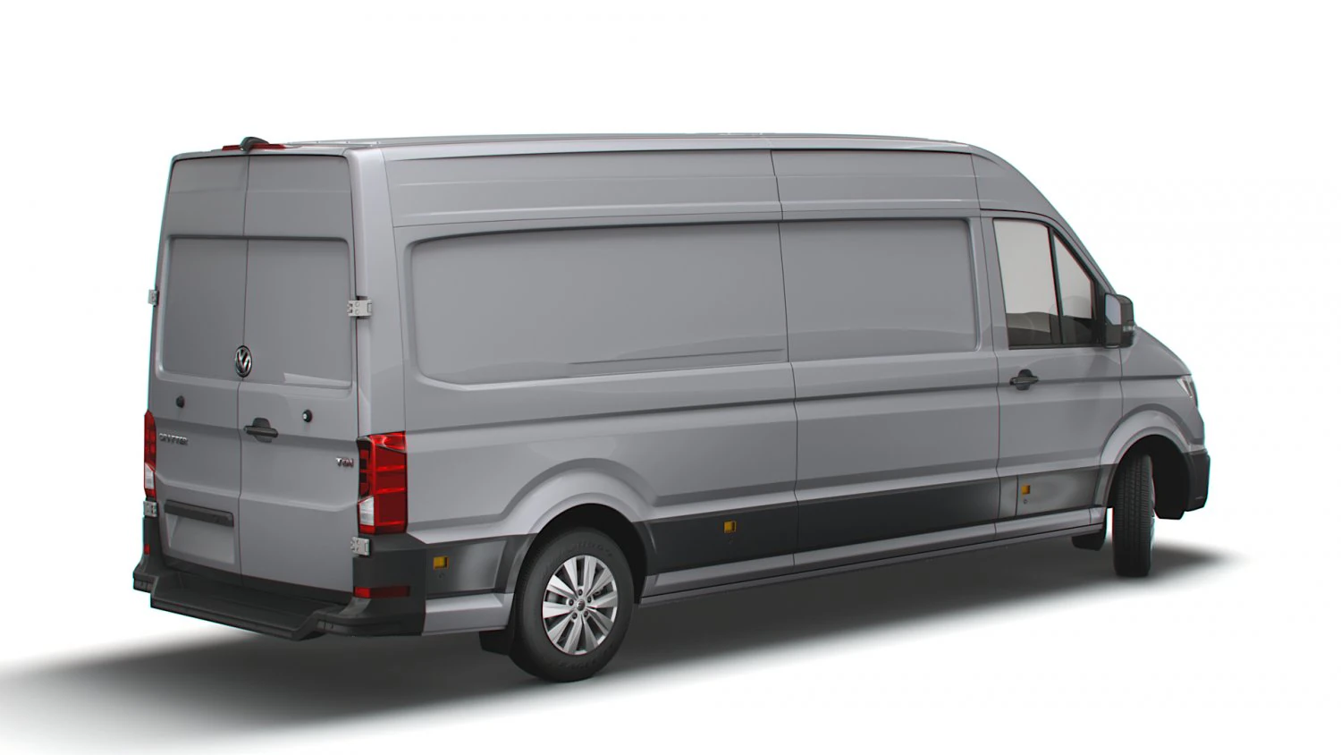 volkswagen crafter lwb trendline uk-spec 2020 3D Model .c4d .max .obj .3ds .fbx .stl .blend 