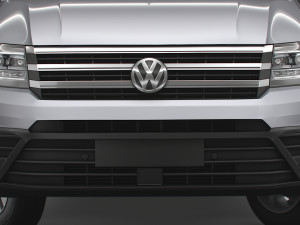 volkswagen crafter lwb trendline uk-spec 2020 Modello 3D