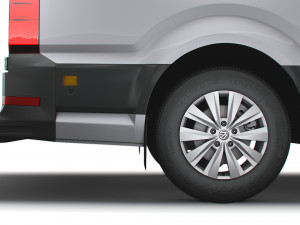 volkswagen crafter lwb trendline uk-spec 2020 Modello 3D