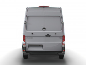 volkswagen crafter lwb trendline uk-spec 2020 Modello 3D