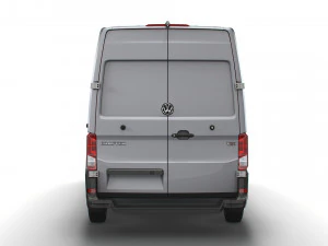 volkswagen crafter lwb trendline uk-spec 2020 3D Model