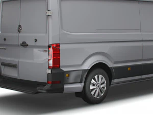 volkswagen crafter lwb trendline uk-spec 2020 3D Model