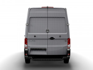 volkswagen crafter lwb trendline uk-spec 2020 Modello 3D