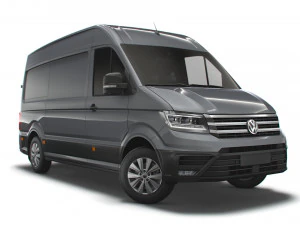 volkswagen crafter mwb trendline uk-spec 2020 3D Model