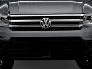 volkswagen crafter mwb trendline uk-spec 2020 Model 3D