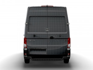 volkswagen crafter mwb trendline uk-spec 2020 Model 3D