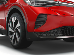 volkswagen id4 1st 2021 3D Model