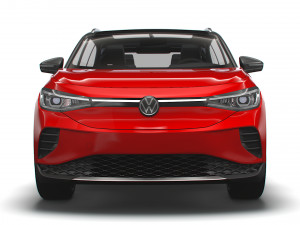 volkswagen id4 1st 2021 3D Model