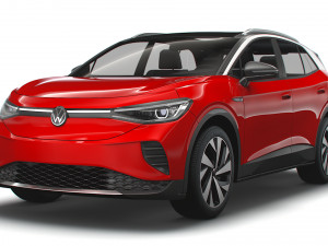 volkswagen id4 1st 2021 3D Model