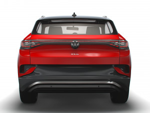 volkswagen id4 1st 2021 3D Model