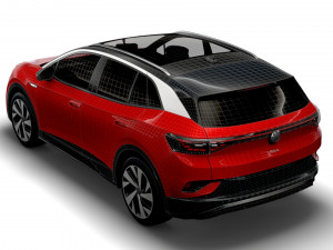 volkswagen id4 1st 2021 3D Model