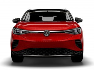 volkswagen id4 1st 2021 3D Model