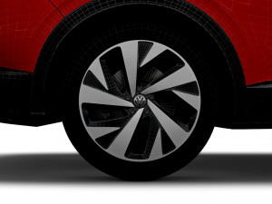 volkswagen id4 1st 2021 3D Model