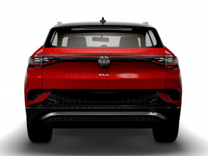 volkswagen id4 1st 2021 3D Model