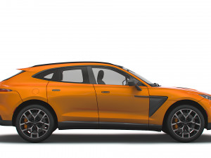 aston martin dbx north america 2021 3D 模型