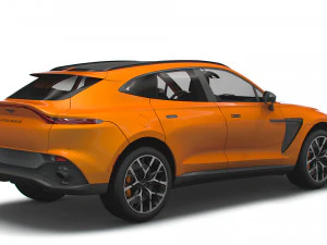 aston martin dbx north america 2021 3D Model