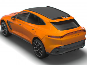 aston martin dbx north america 2021 3D 模型