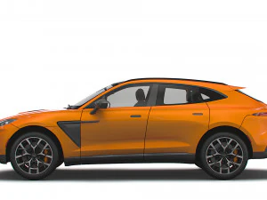aston martin dbx north america 2021 3D Model