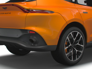 aston martin dbx north america 2021 3D 模型
