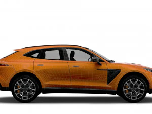 aston martin dbx north america 2021 3D Model