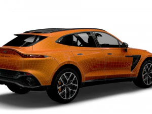 aston martin dbx north america 2021 3D Model