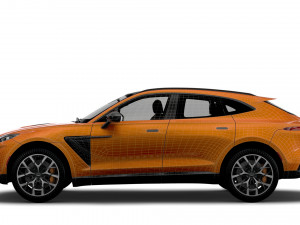 aston martin dbx north america 2021 3D 模型